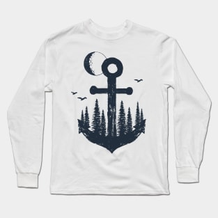 The ocean and the forest Long Sleeve T-Shirt